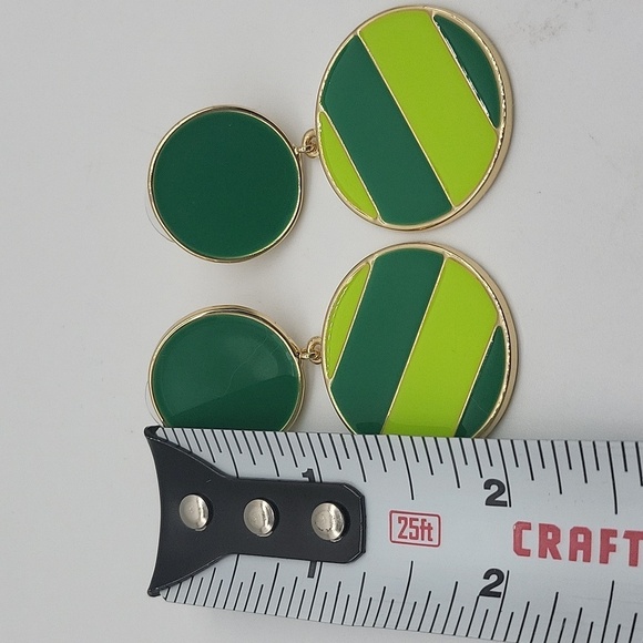 527- Resin Handmade Earrings NWT - Picture 4 of 4